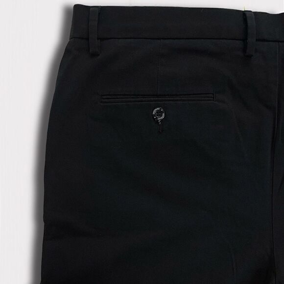 Dockers Black Signature Khakis Classic Fit Sz 38X34 - Picture 7 of 13